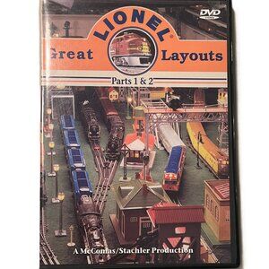 Nostalgic Mid-Century Americana Trains Great Lionel Layouts - Parts 1 & 2 DVD